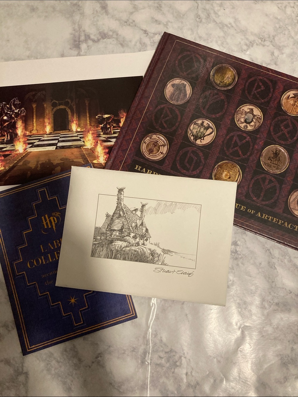 Harry Potter Art Prints and Collectible Book Set